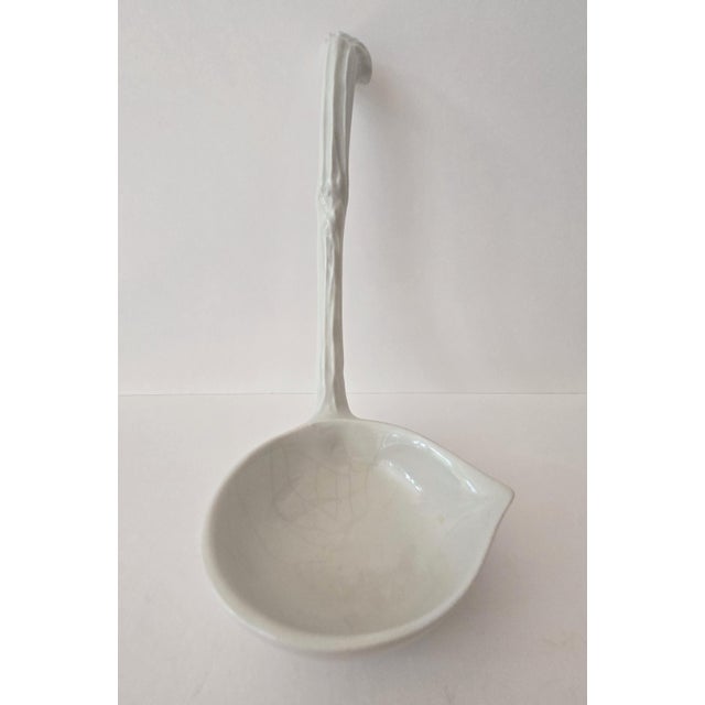 Vintage Red Cliff Grape Leaf Design White Ironstone Four Piece Soup Tureen Set, Circa 1960s For Sale - Image 11 of 16