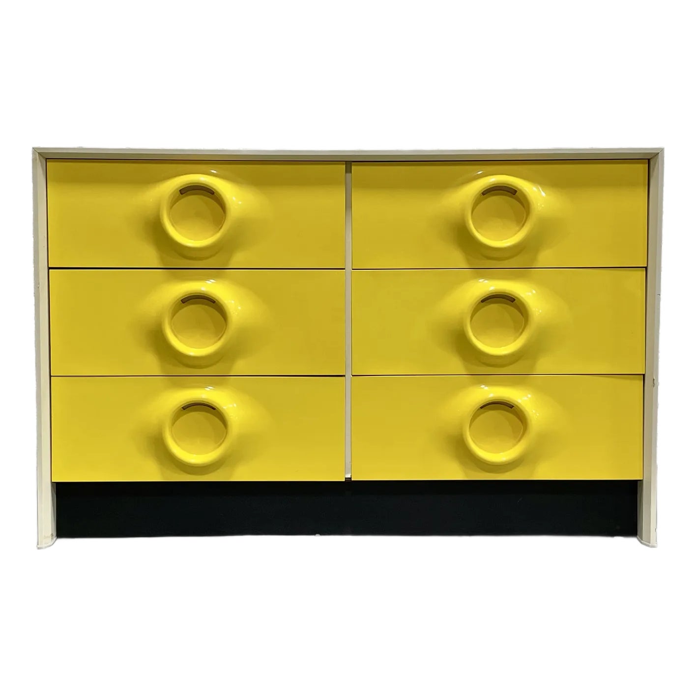 yellow dresser Swell 6-Drawer Assembled Babyletto Color: Pale Mid Century Modern Yellow Lacquer