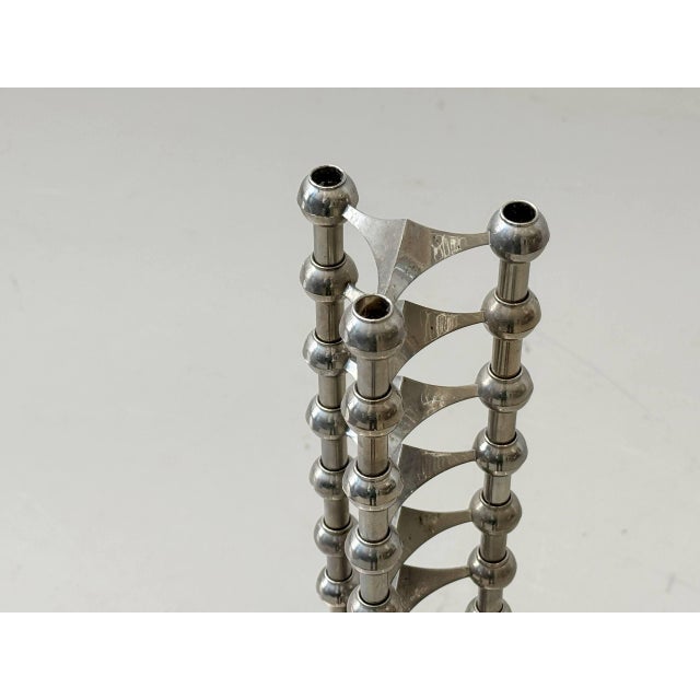 1960s Nail Candleholders by Stoff for BMF, 1960s, Set of 12 For Sale - Image 5 of 16