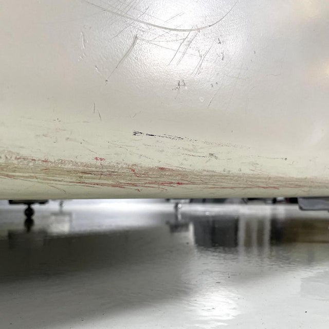 Italian Modern Double Bed in White Wood by Benatti, 1970s For Sale - Image 18 of 18