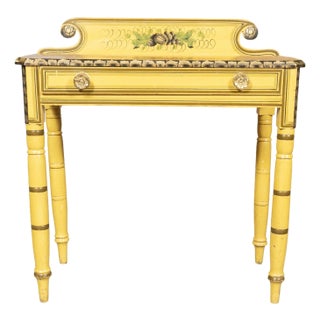 New England Painted Federal Side Table For Sale