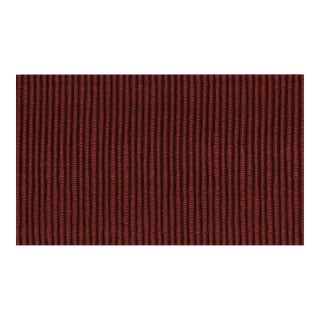 Schumacher Wide Faille Tape in Wine For Sale