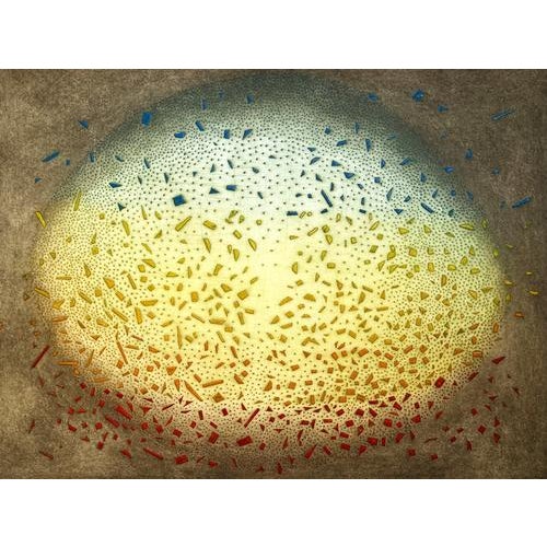 1980s Arthur Luis Piza, Fragmentation, 1988, Engraving For Sale - Image 5 of 8