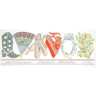 Don Nice-American Ballet Theater-1982 Serigraph-SIGNED For Sale