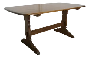 Golden Elm Refectory Dining Table from Ercol, 1960s