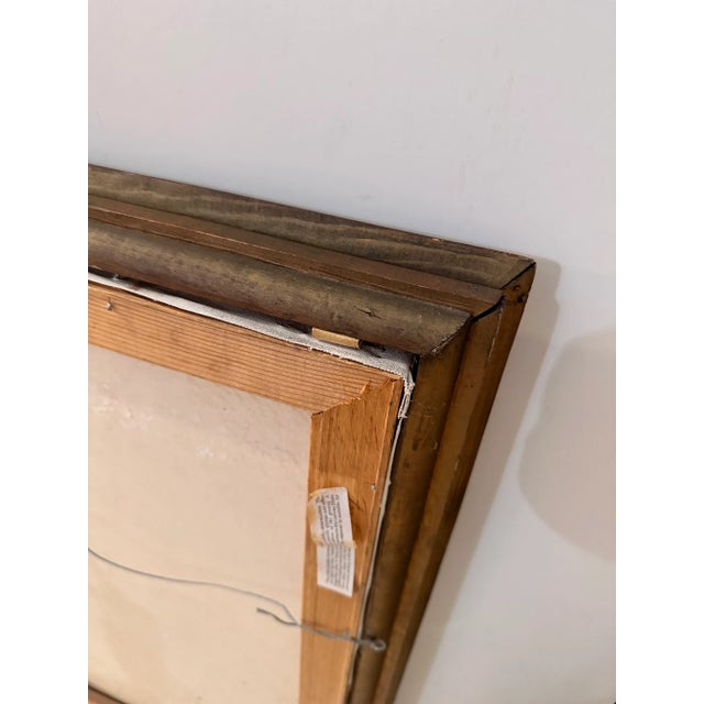 Brown Quirky Figurative Painting. For Sale - Image 8 of 8