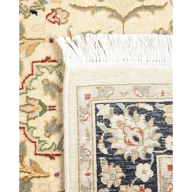 2000 - 2009 Mogul, One-of-a-Kind Hand-Knotted Area Rug in Beige, 3' 0" x 5' 0" For Sale - Image 5 of 8