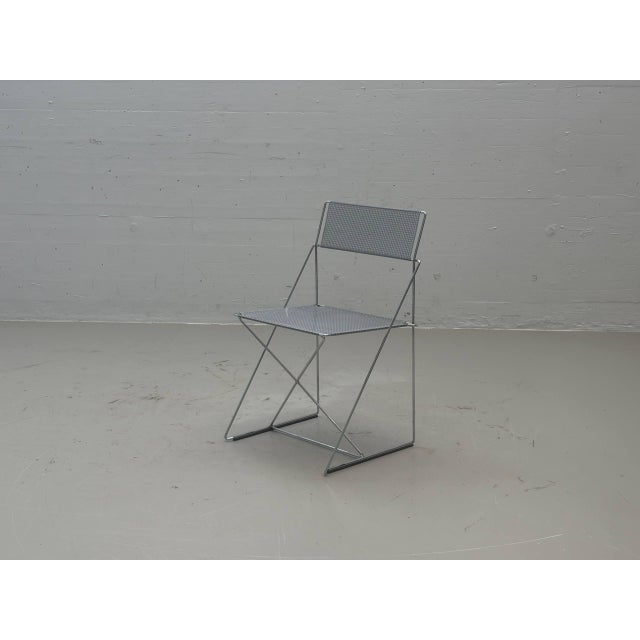X-Line Chair by Niels Jørgen Haugesen, 1970s For Sale - Image 10 of 13