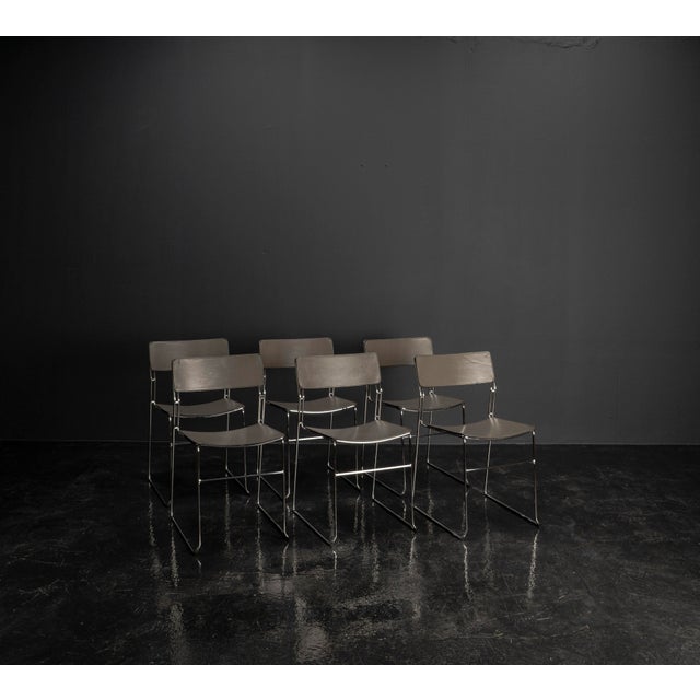 Minimalist Sultana Dining Chairs from Arrben, Italy, 1970s For Sale - Image 16 of 18