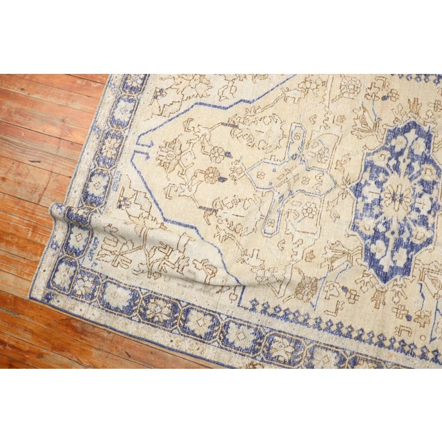 Turkish Vintage Turkish Kula Accent Rug - 4'2" x 6'10" For Sale - Image 3 of 7