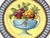 Tuscan Email De Limoges (Enamel of Limoges) Porcelain Plates From The"Renaissance" Collection by I. Godinger For Sale - Image 3 of 9