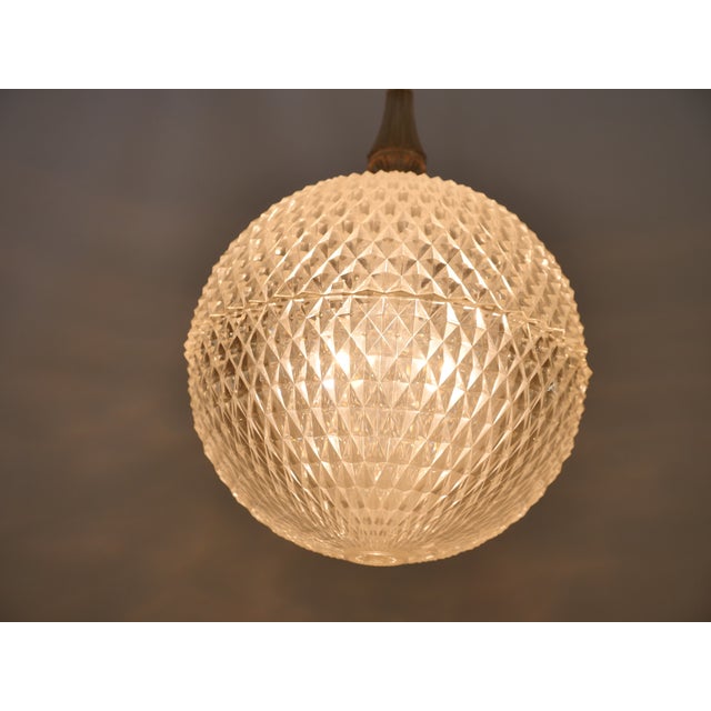 Beige Space Age Ceiling Lamp in Plastic by Aloys Gangkofner for Erco, 1970s For Sale - Image 8 of 9