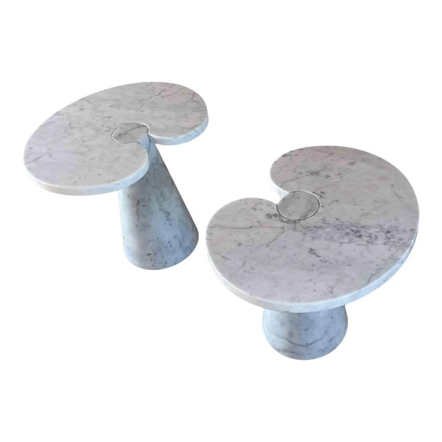 Angelo Mangiarotti Marble Eros Coffee Tables by Angelo Mangiarotti for Skipper, 1972, Set of 2 For Sale - Image 4 of 17