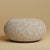 Wood Round Pouf in Smoked Oak by Lebanto For Sale - Image 7 of 7