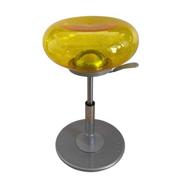 Mambo Bubble Stool by Archirivolto Design for Delight 2003, Italy Yellow Lucite For Sale - Image 10 of 10