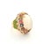 Bochic "Flamenco" Opal & Multi Fancy Color Sapphires Cocktail Ring 18K Gold For Sale - Image 18 of 18