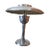 Vintage Chromed Mushroom Lamp, 1950s For Sale
