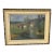 Antique Oil on Canvas Landscape Painting of a Farm Scene W Ducks Signed Paul Becht 1902 For Sale