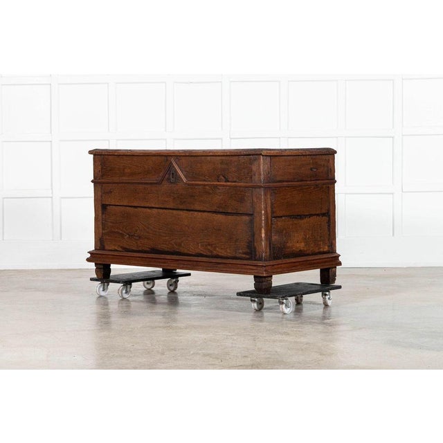 Large French Fruitwood Coffer, 1870s For Sale - Image 3 of 16