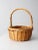 Mid 20th Century Vintage Wicker Basket For Sale - Image 5 of 11