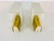 Mid-Century Modern Brass & Glass Sconces, 1960s, Germany - A Pair For Sale - Image 3 of 13