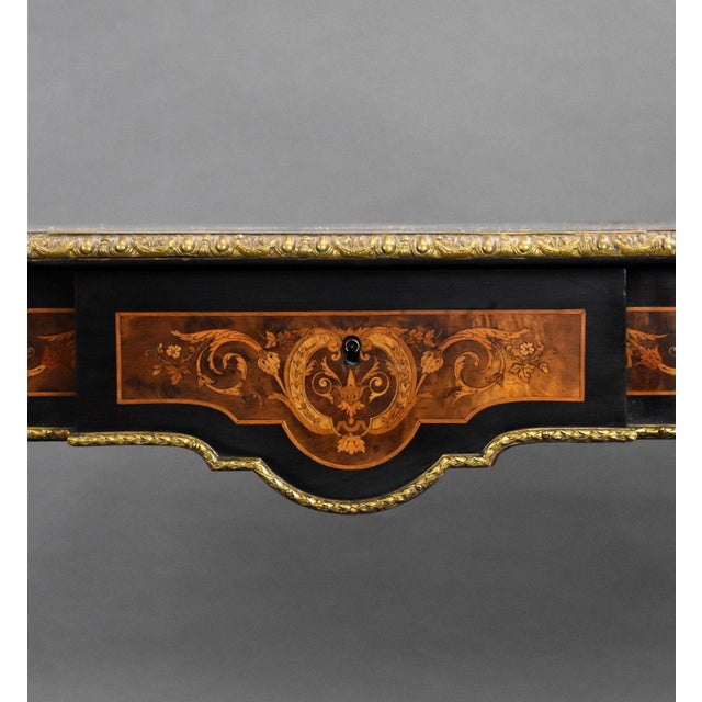 19th Century Marquetry Centre Table, 1860s For Sale - Image 15 of 18