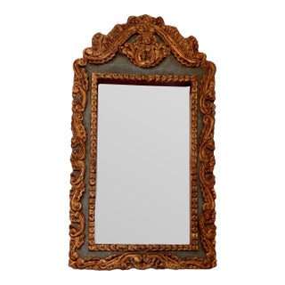 Vintage Spanish Revival Gilt Mirror For Sale