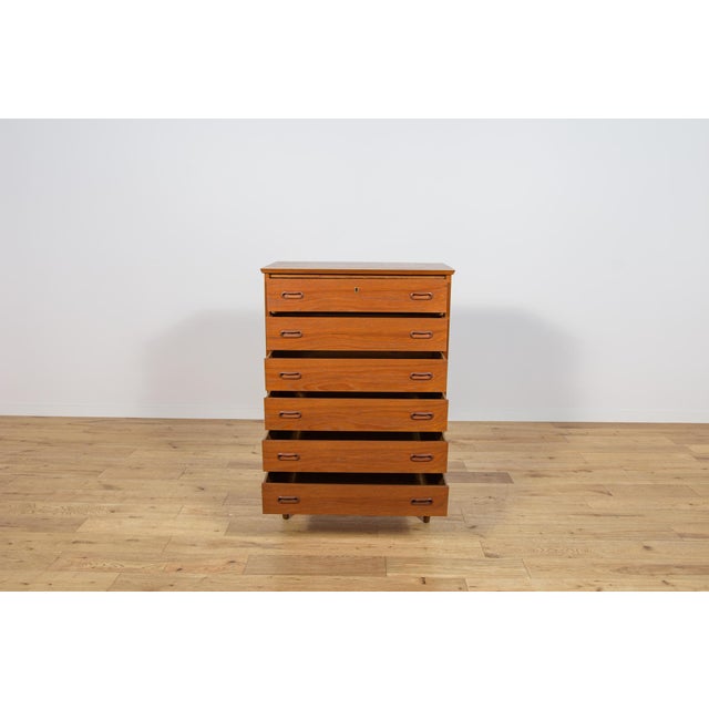 Wood Mid-Century Teak Dresser, Denmark, 1960s For Sale - Image 7 of 17
