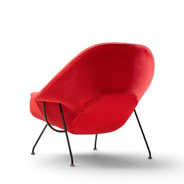 Mid 20th Century Eero Saarinen for Knoll Mid Century Womb Chair For Sale - Image 5 of 9