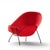 Mid 20th Century Eero Saarinen for Knoll Mid Century Womb Chair For Sale - Image 5 of 9