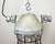 Industrial Industrial Bunker Ceiling Light with Iron Cage from Elektrosvit, 1970s For Sale - Image 3 of 18