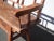 Vintage Rustic Chinoiserie Teak Bench W Two Drawers For Sale - Image 9 of 17