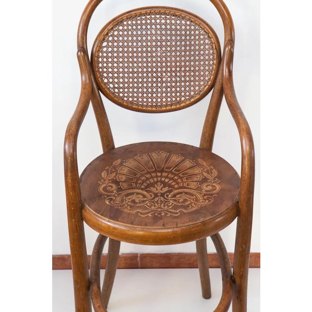 Luterma Highchair from Thonet, 1900s For Sale - Image 3 of 10