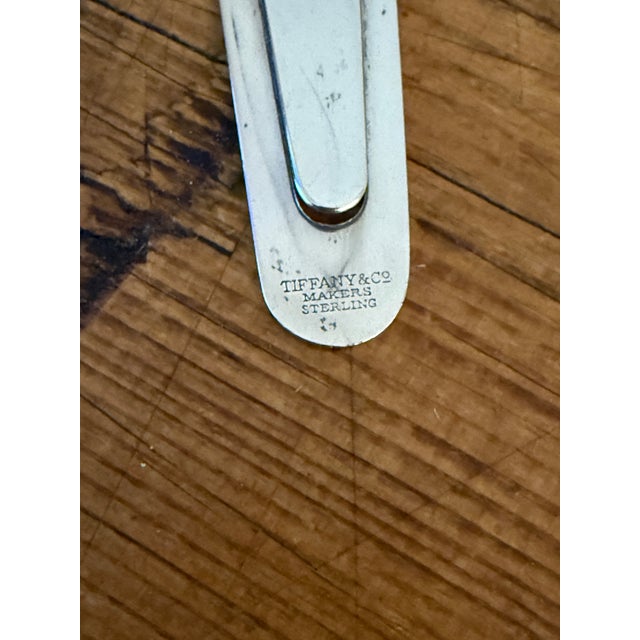 Metal Late 20th Century Tiffany & Company Sterling Silver Leaf Bookmark For Sale - Image 7 of 8