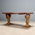 Antique Carved Walnut Burl Coffee Table, 20th Century For Sale - Image 9 of 10