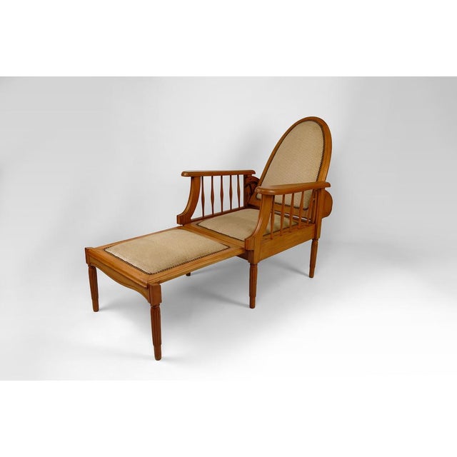 Morris Lounge Chair in Beech, France, 1925 For Sale - Image 14 of 14
