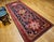 1900 - 1909 Vintage Persian Hamadan Gallery Rug, Hand-Knotted Wool, Geometric Bird Motifs Design, Navy & Red, 5x11 For Sale - Image 5 of 17