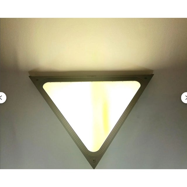 Postmodern Pyramid Wall Sconce from Disano, 1980s For Sale - Image 10 of 12