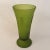 Indiana Glass Company 1970s Indiana Olive Satin Grapes Glass Vase For Sale - Image 4 of 4