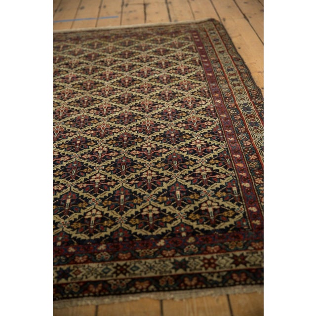 Antique Fine Malayer Rug - 3'11" x 5'11" For Sale - Image 9 of 12
