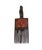 African Vintage Hemba Wedding Comb W/ Seating Figure Congo 9.25" H For Sale - Image 3 of 5
