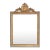 Borghese Italian Neoclassical Style Giltwood Mirror With Exuberant Crest For Sale