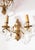 French Gilt Bronze and Crystal Sconces, 1950s, Set of 2 For Sale - Image 3 of 6