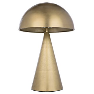 NOIR Skuba Table Lamp, Antique Brass
