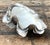Vintage Metal Dipped Ruffle Clam Shell For Sale - Image 9 of 12