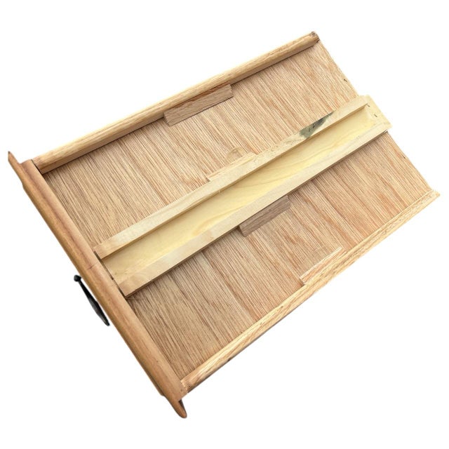 Vintage Maple Colonial-Style Dresser & Mirror by KPL (1970s, Taiwan) For Sale - Image 10 of 11