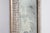 Ivory Neoclassical Silver Leaf Pier Mirror with Ringed Columns and Cornice, Italy, 1850 For Sale - Image 8 of 12