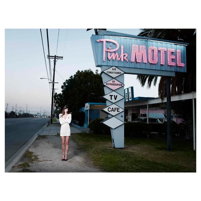 Samuel Hicks, Pink Motel, Sun Valley, California, 2007, Chromogenic Print For Sale