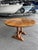 Wood Antique 47'' Round French Dining Table For Sale - Image 7 of 12
