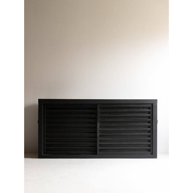 Japanese Japanese Antique Large Tansu 1860s-1900s / Sideboard Wabi Sabi For Sale - Image 3 of 18